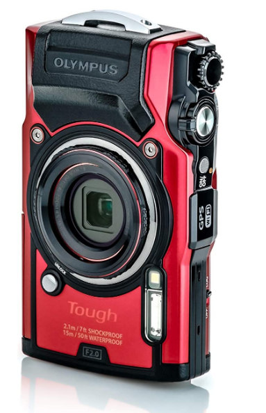 Olympus Tough TG-6 Waterproof Camera, Red